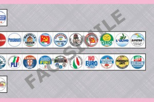 2006: la scheda elettorale per la Camera dei Deputati