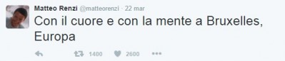 Twitter Renzi