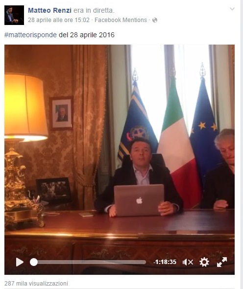 MatteoRenzirisponde