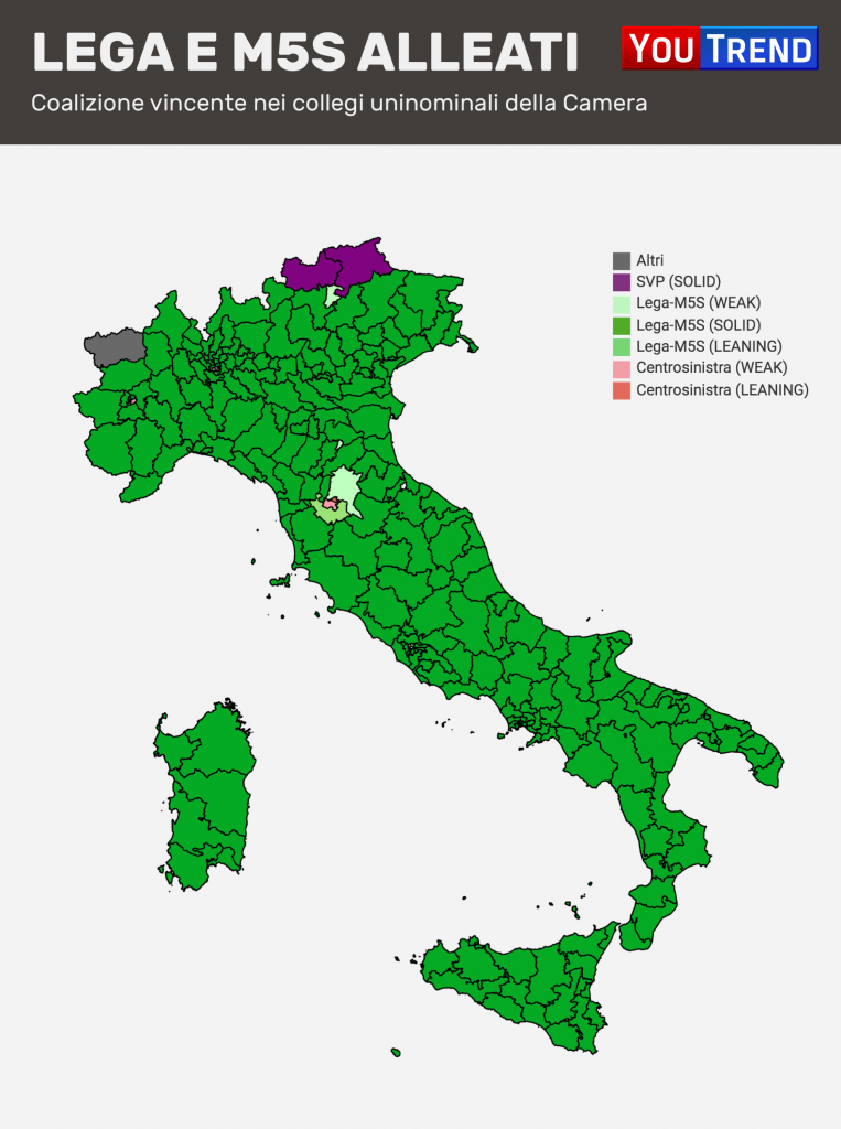 Lega M5S Simulazione Elezioni