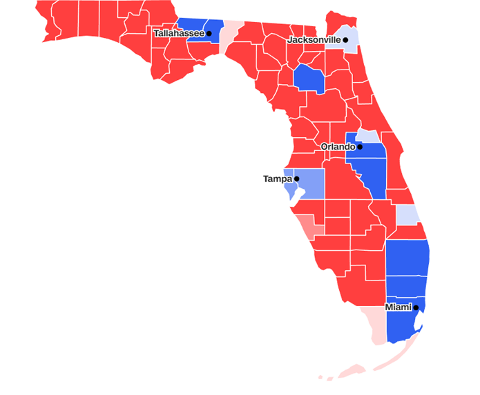Florida, voti