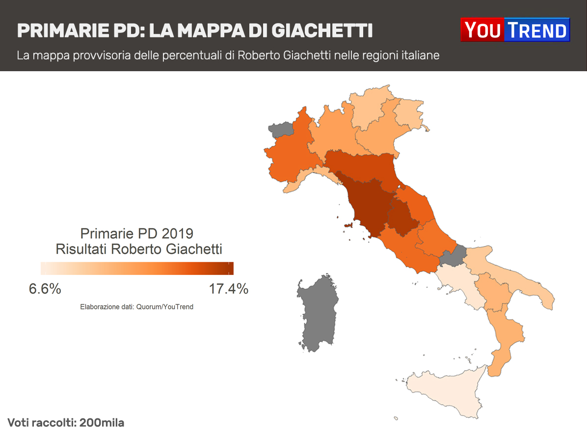 Roberto Giachetti Mappa